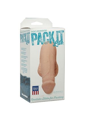 Pack It Lite Realistic Dildo Packer Vanilla