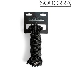 SODORRA Bondage Rope Black 10m