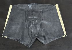 Re-Kinked - MisterB Rubber Trunks White Medium