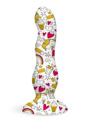 Collage "Cupcakes & Unicorns" Tattooed Dildo