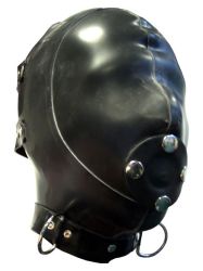 Mister B Rubber Extreme Hood With Removable Gag
