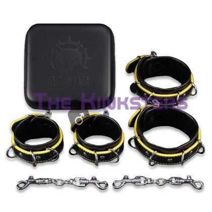 Dungeon Lab Hunter Restraints Set Yellow