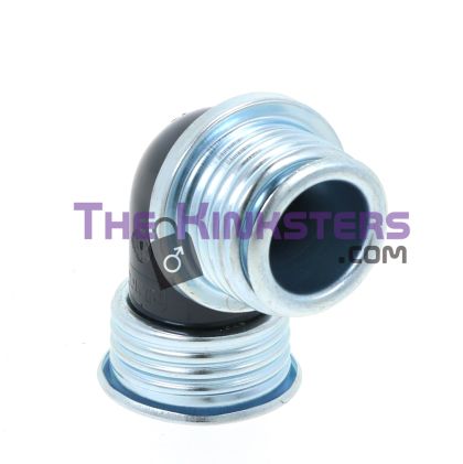 Right Angled Gas Mask Connector (Screw Fit)