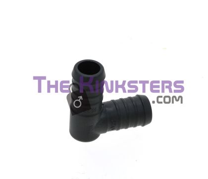 Right Angled Anaesthetic Mask Connector (Push Fit)