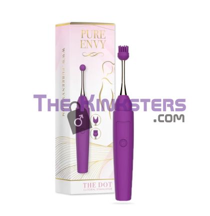 The Dot: Compact Precision Clitoral Vibrator for Targeted Bliss - Purple