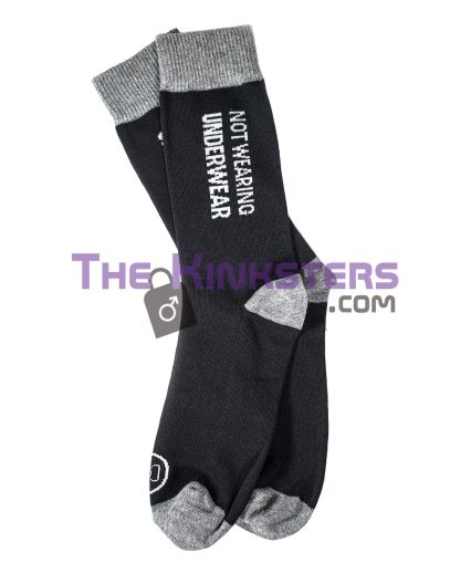 Dani Daniels "Not Wearing Underwear" Socks