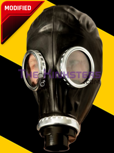 GP5-CC Gas Mask - Converted for Rebreathing - Black