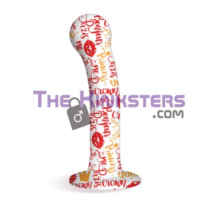 Collage "Remember Paris" Tattooed G-Spot Dildo