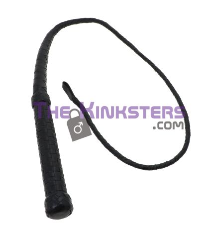 Re-Kinked - Large Premium Leather Bull Whip