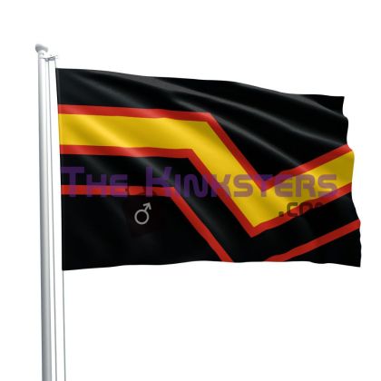 Rubber Pride Fetish Flag 90cm x 150 cm