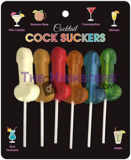 Cocktail Cock Suckers 6 pack