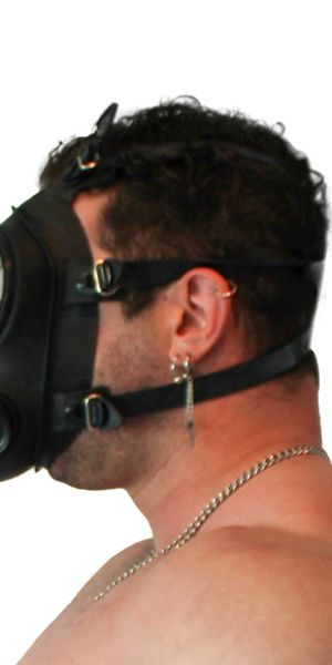 S10.3 Gas Mask Double Screw Fit Air Intake Gas Mask