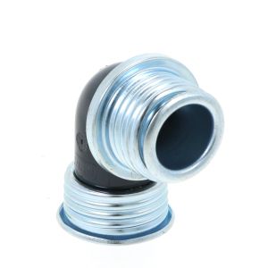 Right Angled Gas Mask Connector (Screw Fit)
