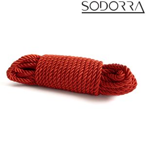 SODORRA Bondage Rope Red 10m