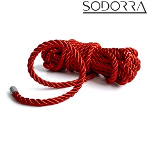 SODORRA Bondage Rope Red 10m