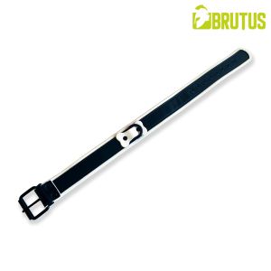 BRUTUS Vegan Puppy Collar Black & White