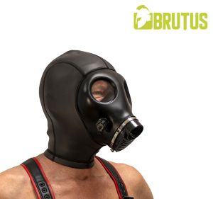 BRUTUS Neoprene Alien Gas Mask Hood