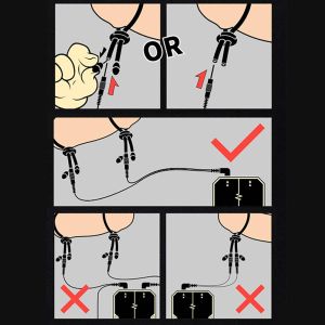 Dungeon Lab 4mm Mesh Conductive Rings