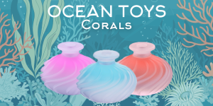 Ocean Toys Coral Clitoral Stimulator - Fuchsia