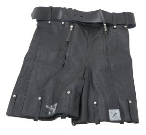 Re-Kinked - Leather Chastity Shorts