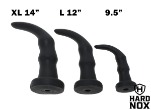 Hard Nox Slouch Large - 12" Curved Butt Plug