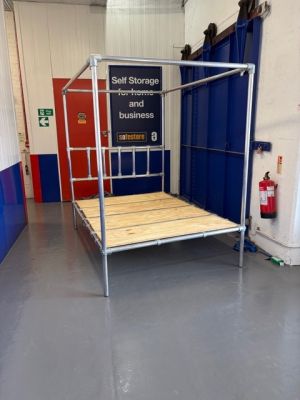 Re-Kinked - King Size Bondage Bed Frame With Mattress