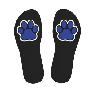 SneakXX Kinky Puppy Sneaker Socks PUPPY HOOD Blue