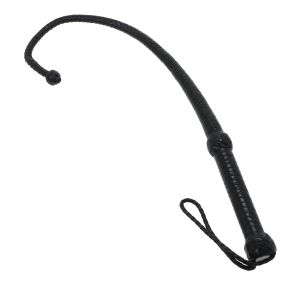 Re-Kinked - Premium Leather Horse Whip with Ball