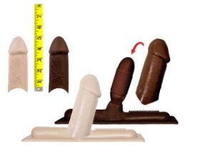 Chocolate Large RealLike Cover - Sybian Attachment