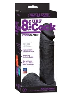CodeBlack Vac-U-Lock 8" UR3 Cock