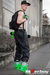 Sk8erboy Deluxe Socks Neon Green