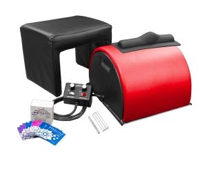 Sybian With Matching Stool - Blushing Red