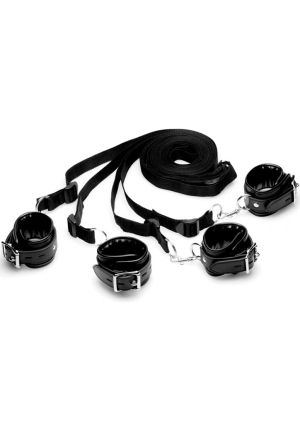 Strict Leather Bed Restraint Kit