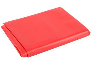 Vinyl Flat Sheet 200x230cm Red