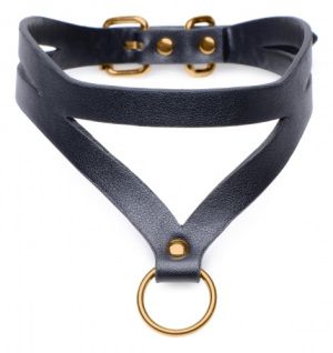 Bondage Baddie Collar with O-Ring 