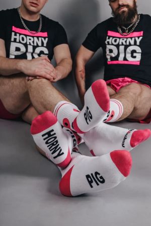 Sk8erboy Horny Pig Socks