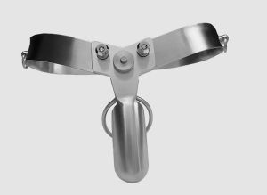 Behind Barz Male Chastity Belt Without Cage - BBCB - Enclosed Tube