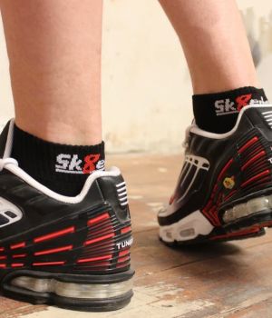Sk8erboy Quarter Socks Black